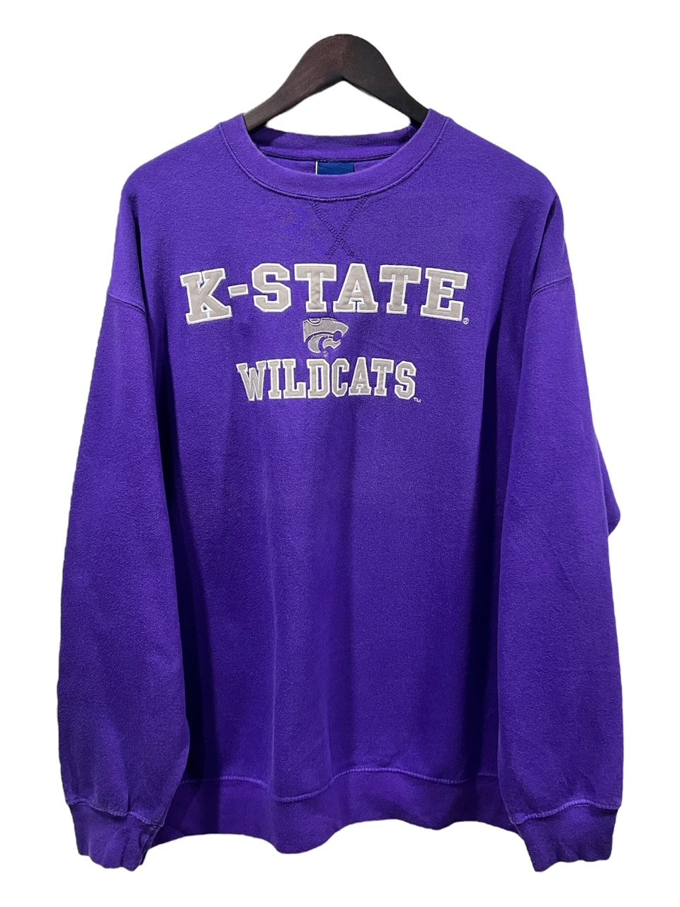 Embroidered Kansas State Wildcats crewneck (XL)