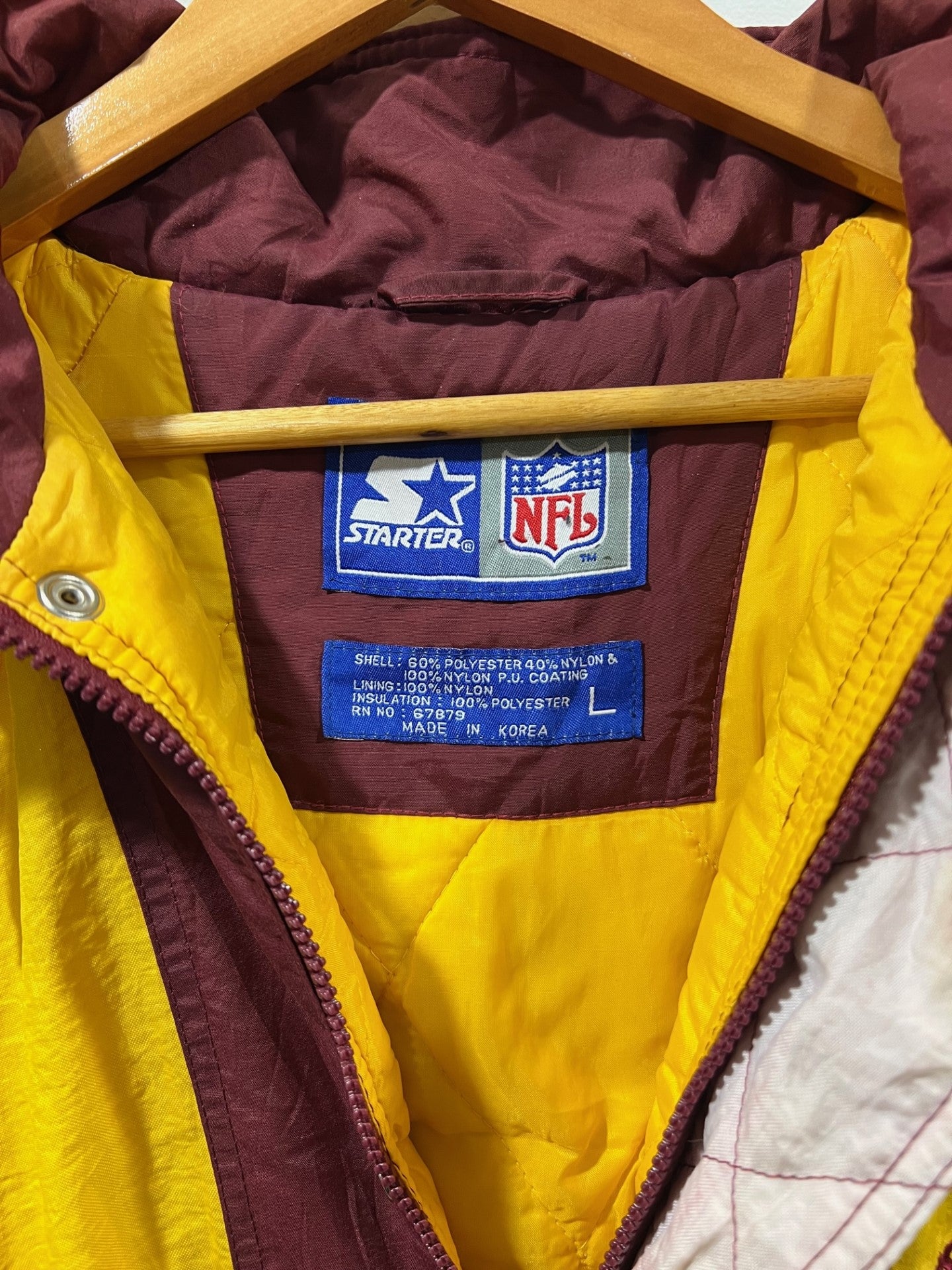 Vintage Washington Redskins Starter jacket (L)