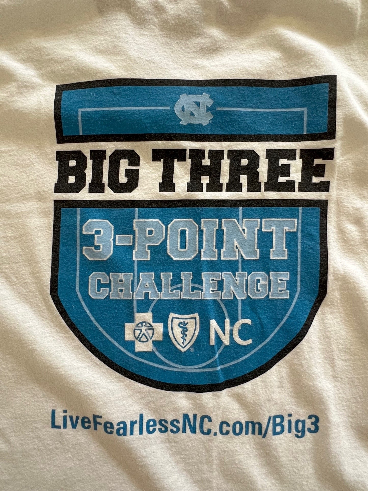 Vintage North Carolina 'Big 3 Point' tee (L)