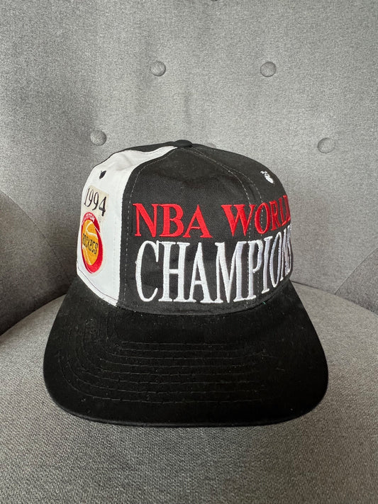 Vintage 1994 Houston Rockets NBA World Champions snapback hat