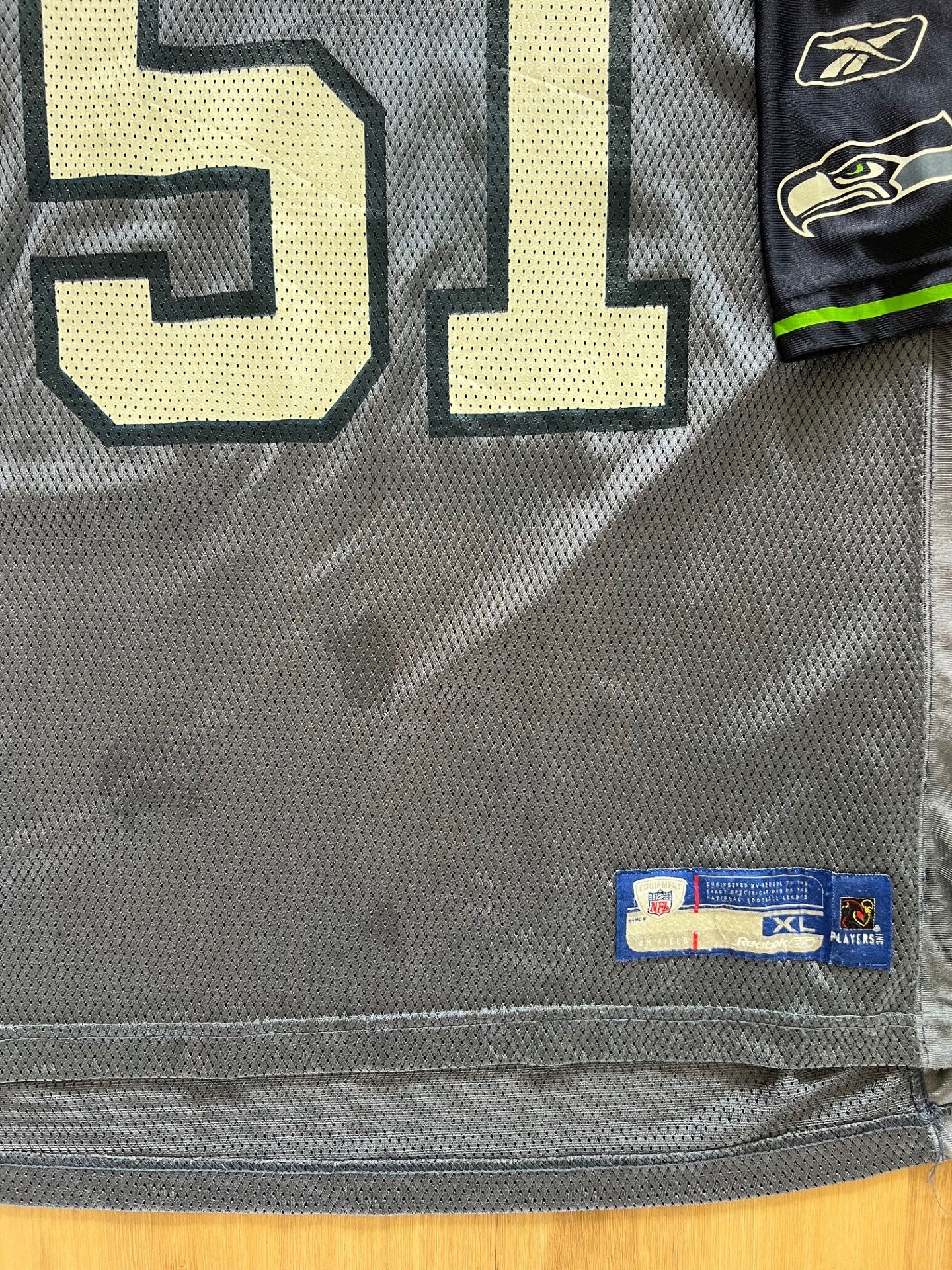 Vintage Seattle Seahawks Lofa Tatupu NFL Jersey (2XL)