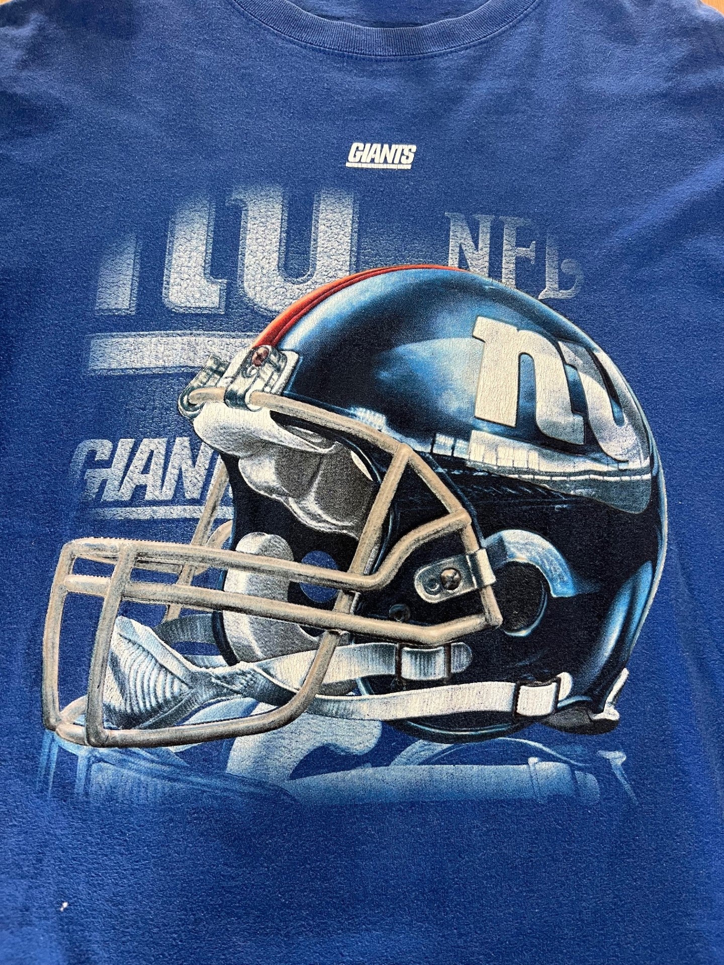 Vintage New York Giants helmet tee (XL)