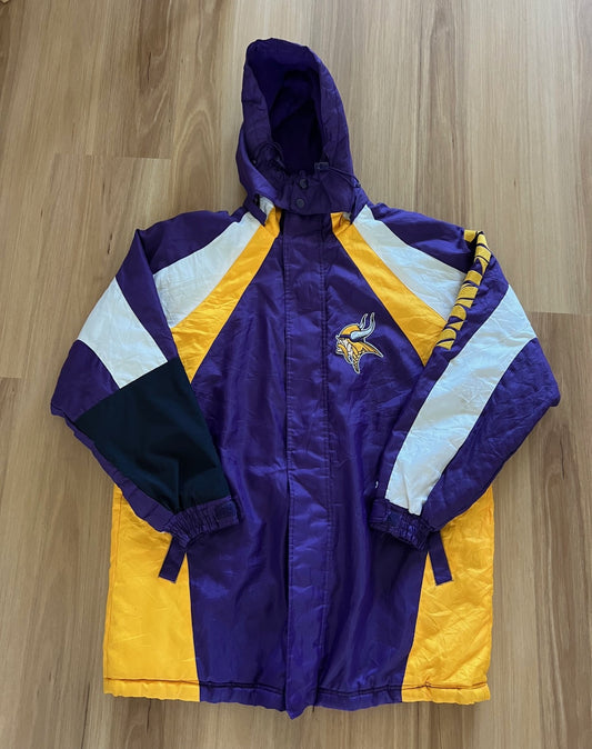 Vintage Minnesota Vikings Pro Sport Jacket (OS L)