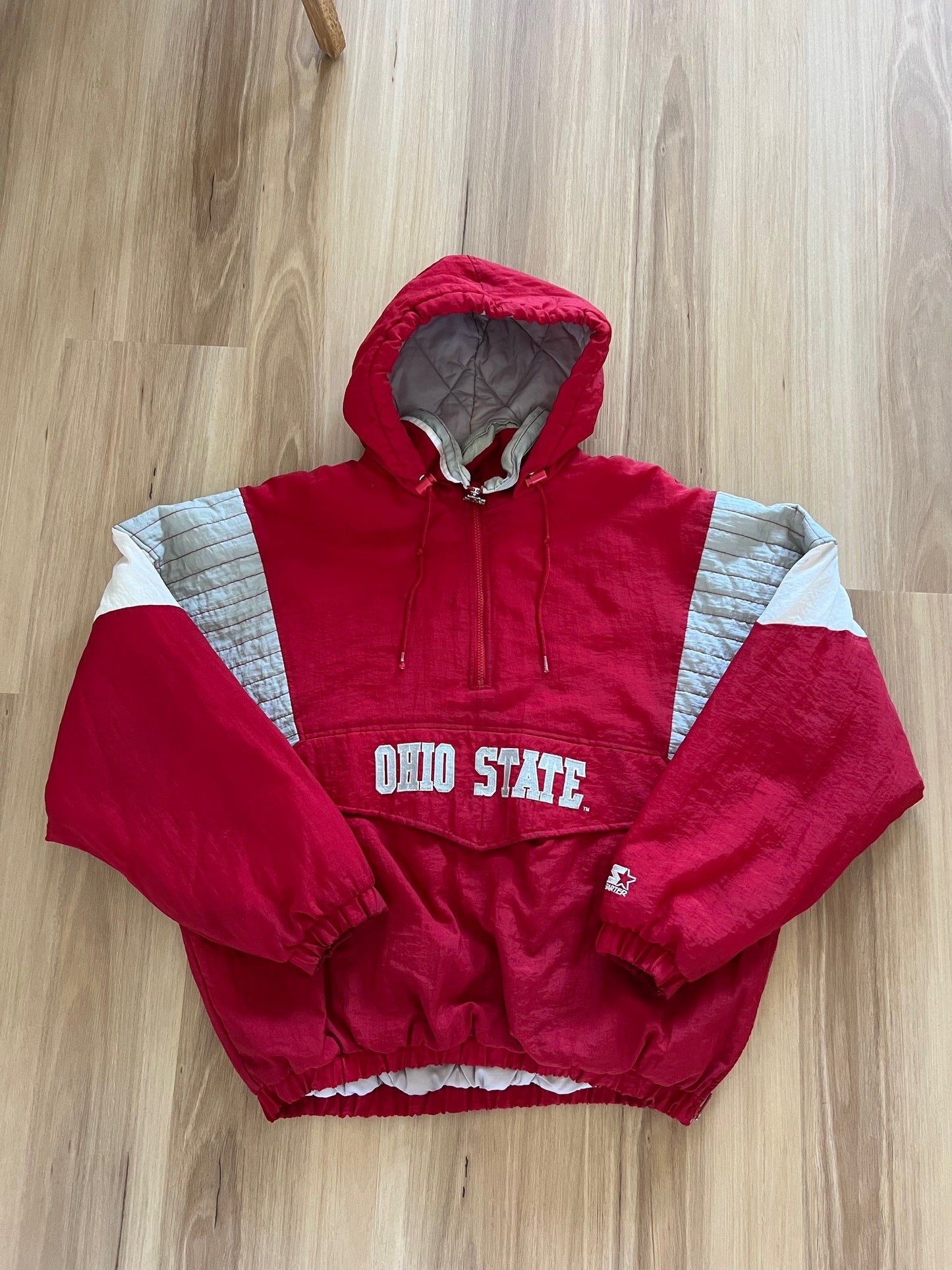 Vintage Ohio State Buckeyes Starter Jacket (XL)