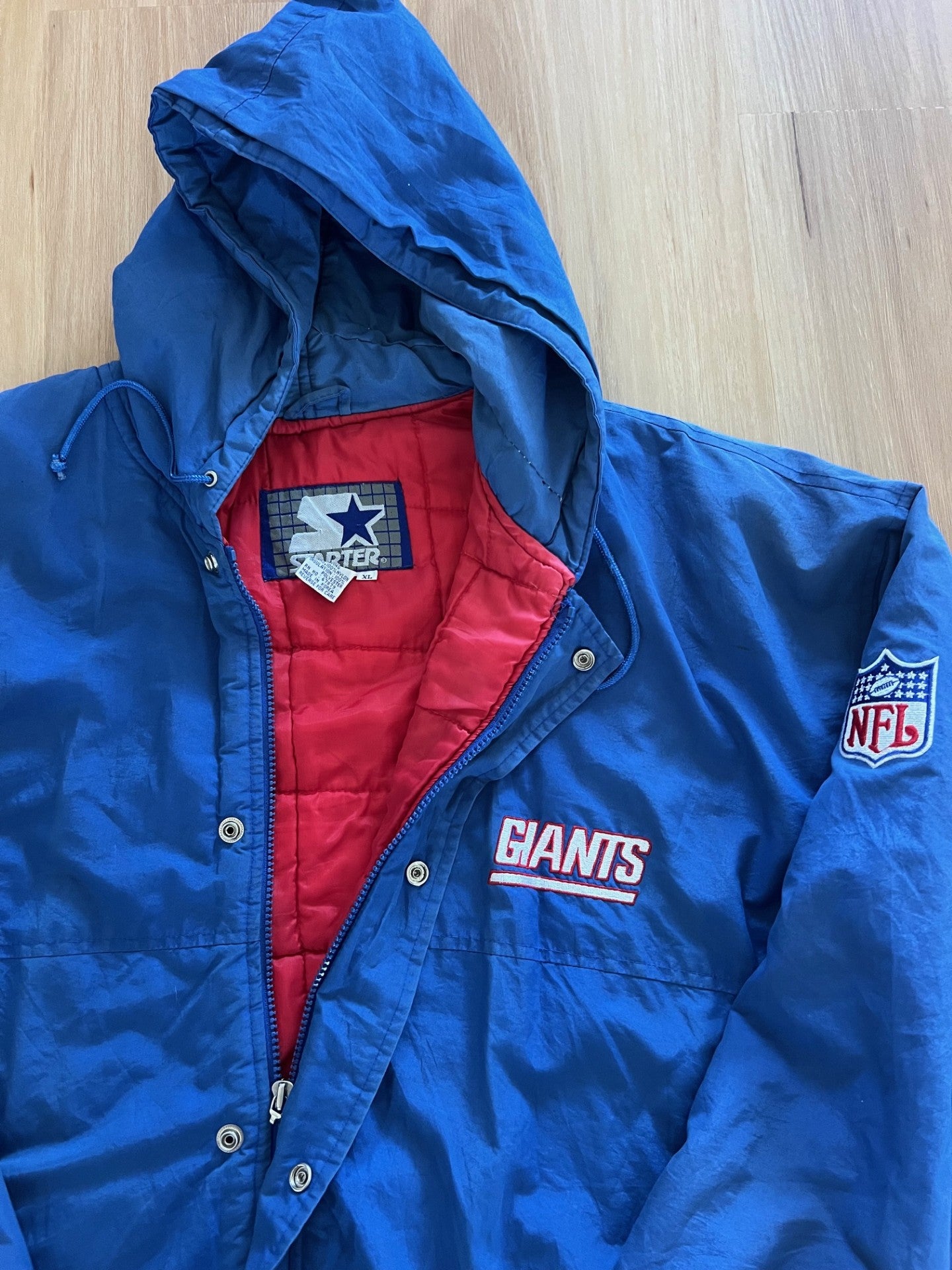 Vintage New York Giants Starter Jacket (XL)