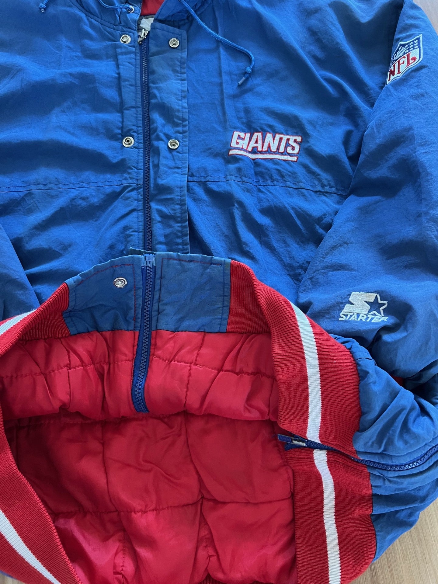 Vintage New York Giants Starter Jacket (XL)