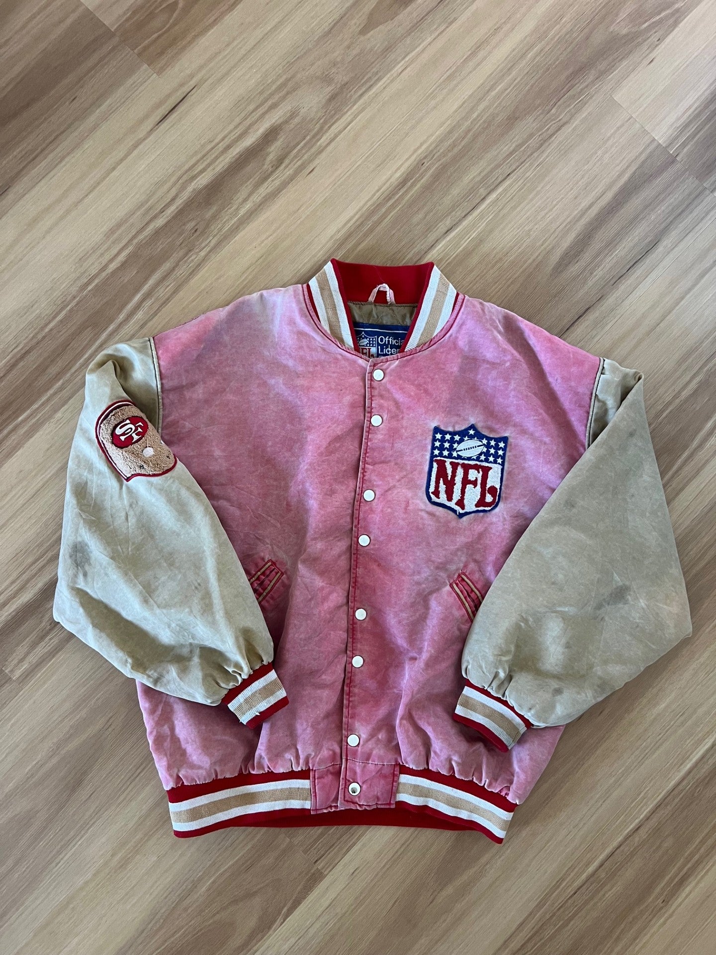 Vintage San Francisco 49ers bomber jacket (L)