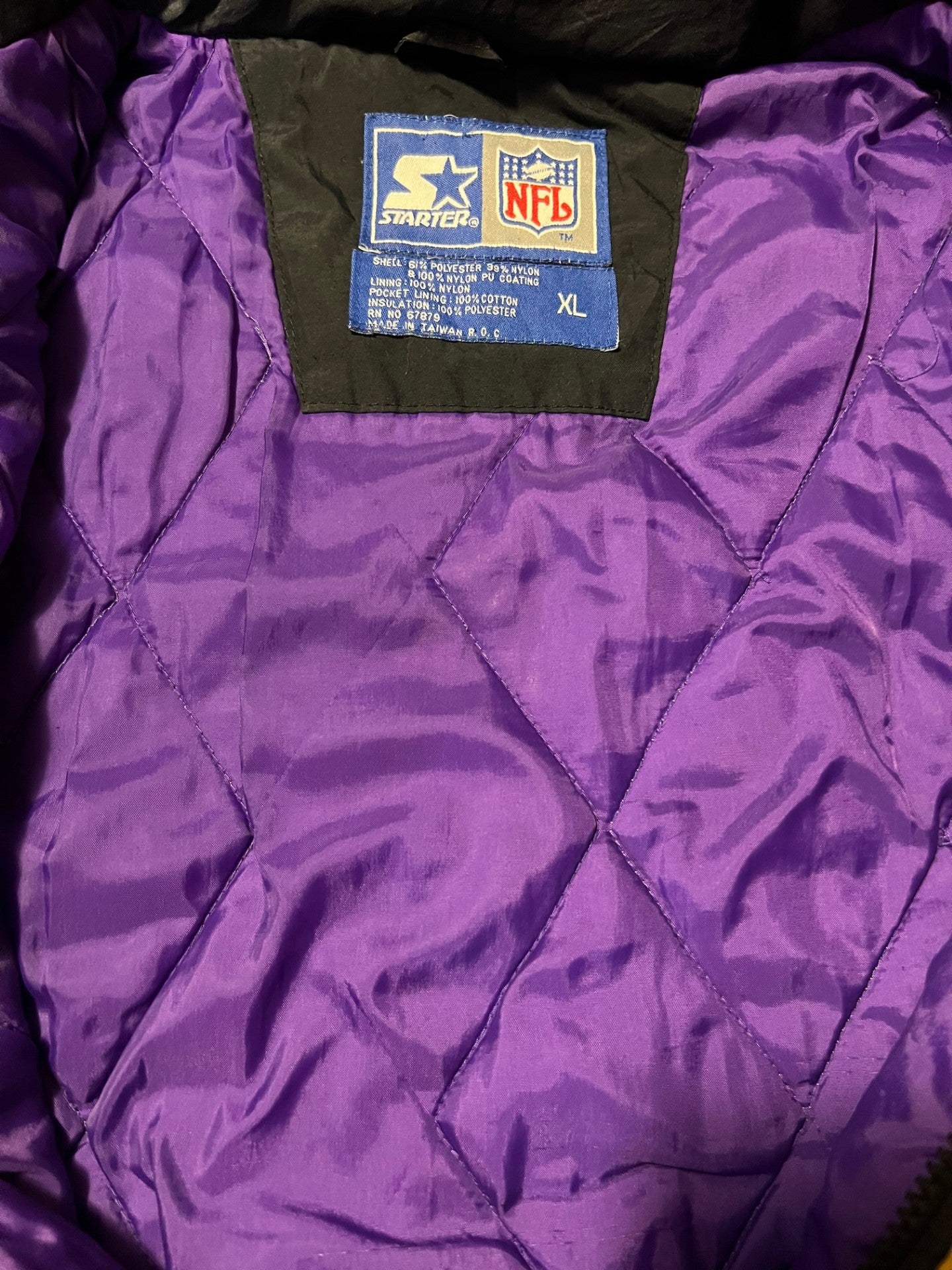 Vintage Minnesota Vikings Starter pro sport jacket (L)