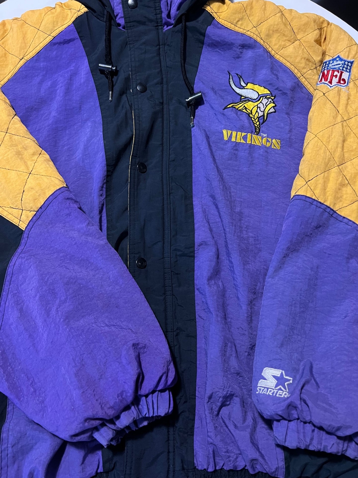 Vintage Minnesota Vikings Starter pro sport jacket (L)