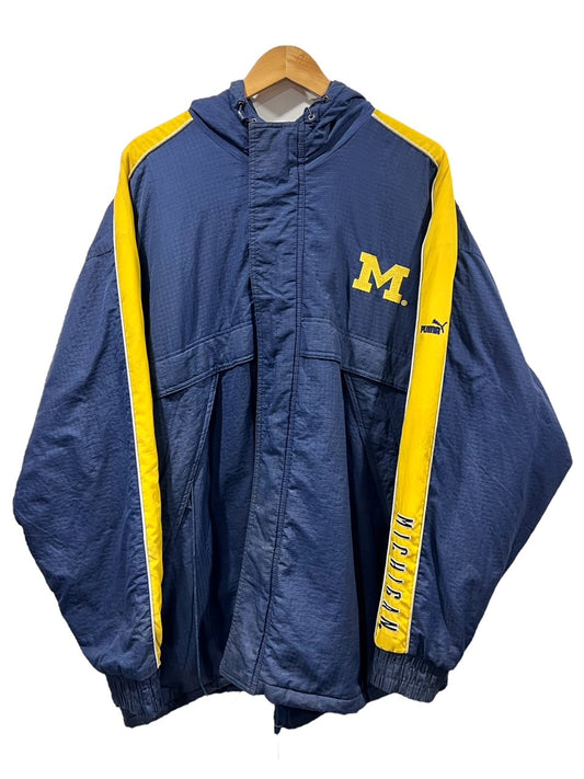 Vintage Michigan Wolverines heavy jacket (2XL)