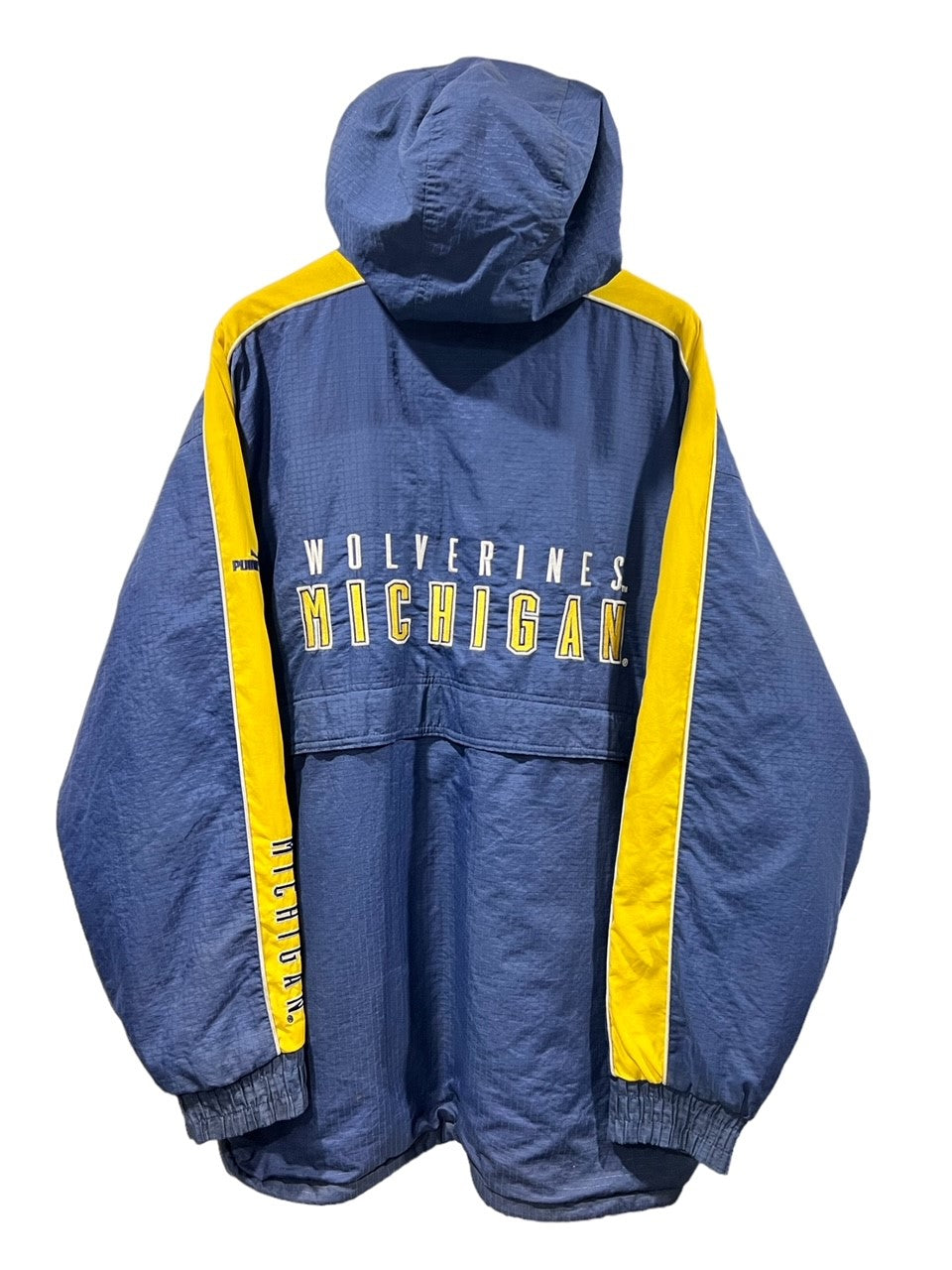 Vintage Michigan Wolverines heavy jacket (2XL)