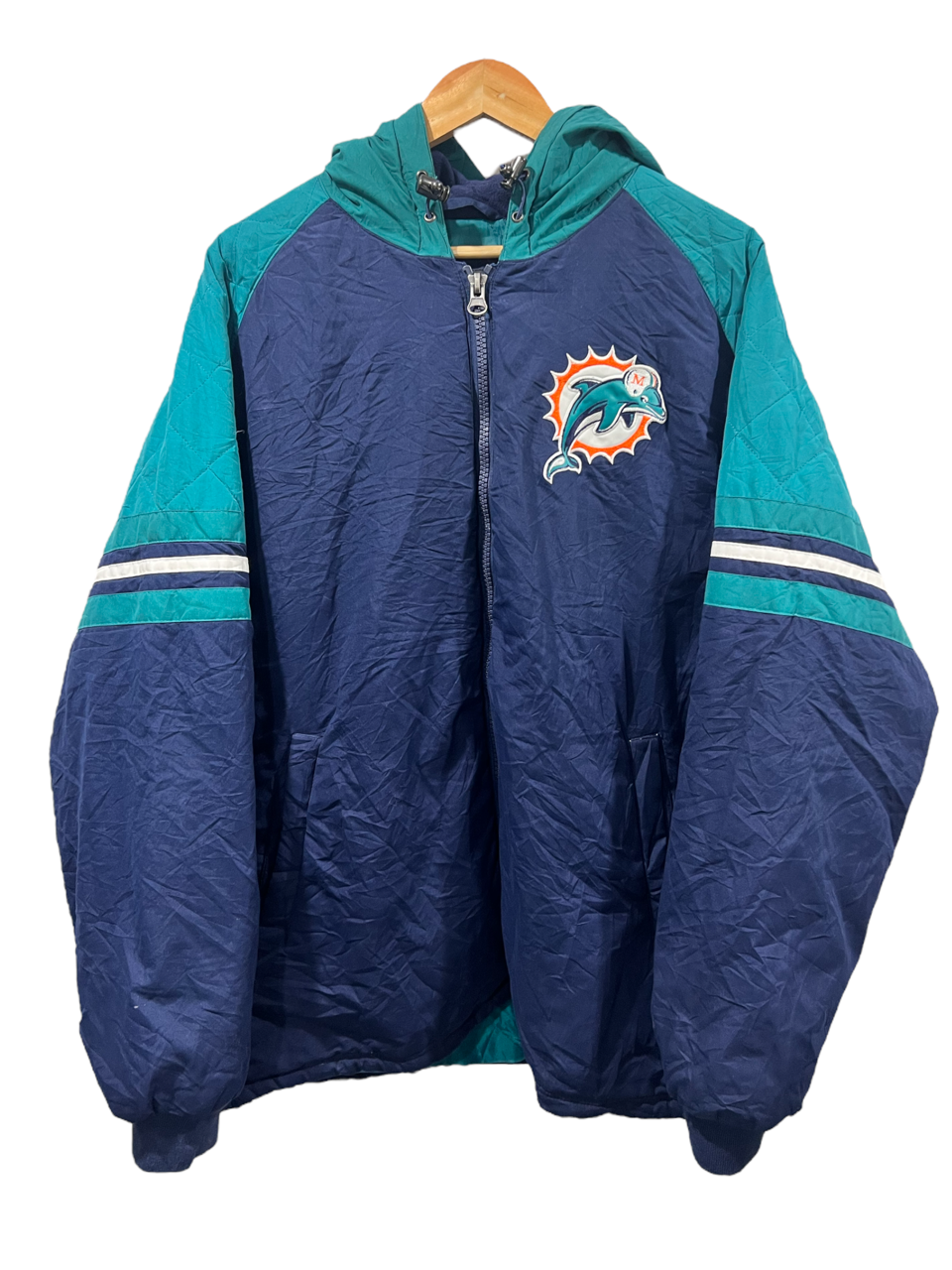 Vintage Miami Dolphins NFL Pro Sport heavy jacket (XL)