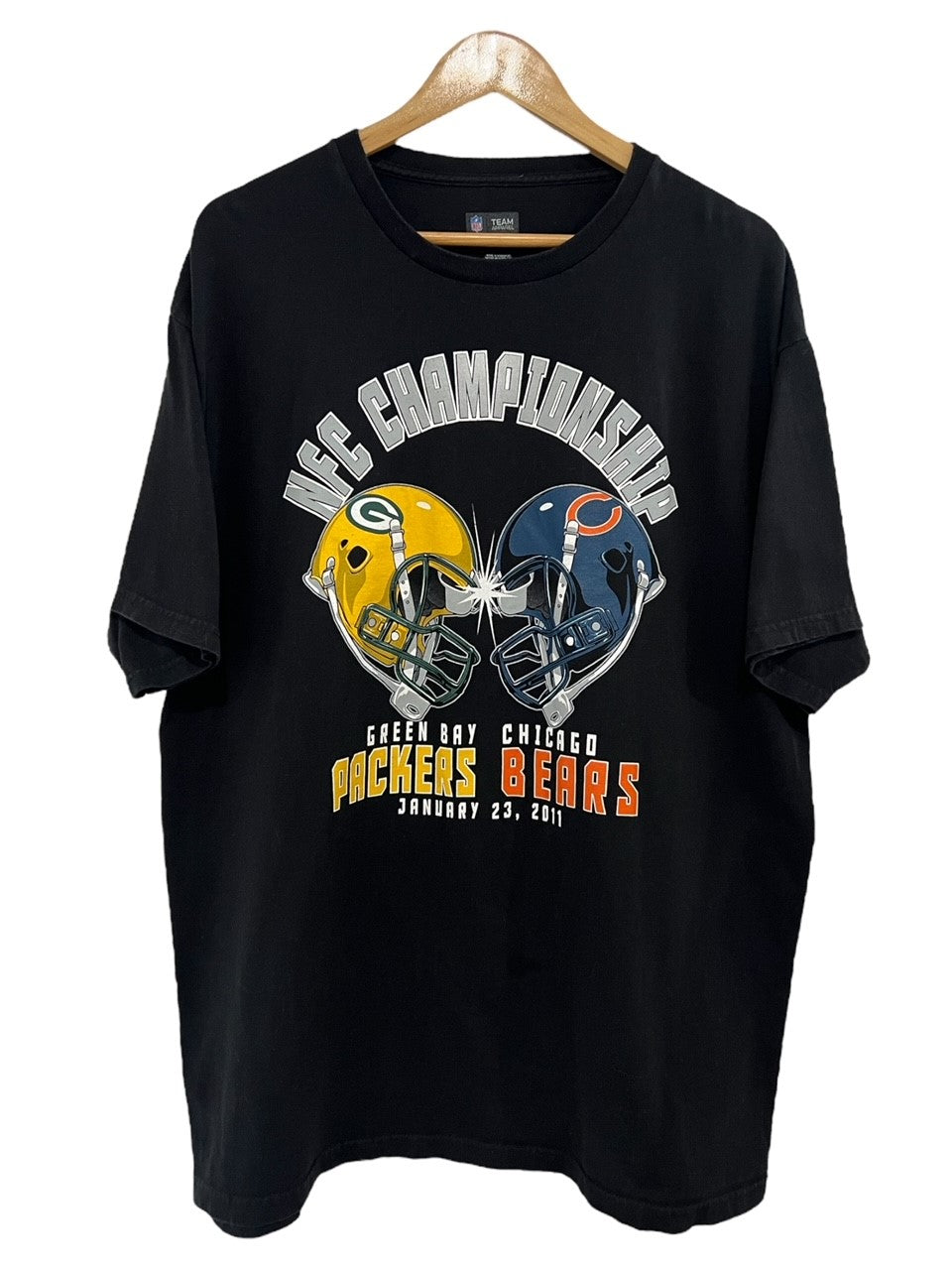 2011 Green Bay Packers vs Chicago Bears NFC Championship tee (XL)