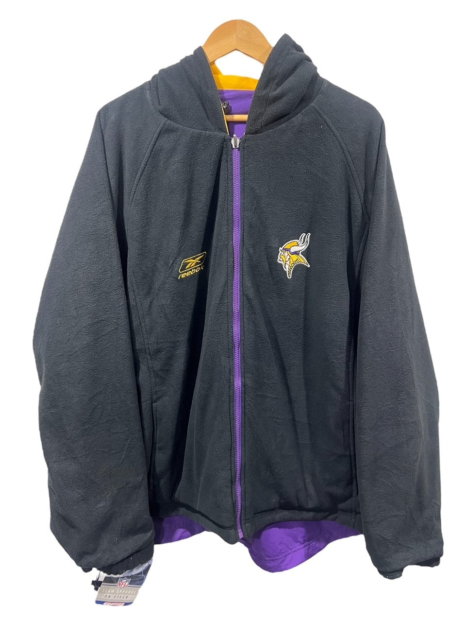 Vintage Minnesota Vikings reversible jacket (OS XL)